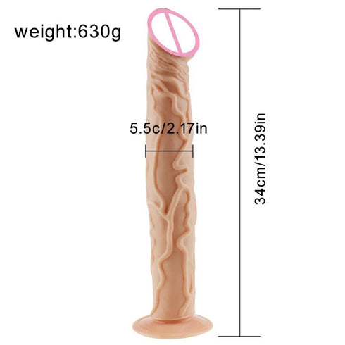 14 Inch Strap On Dildo